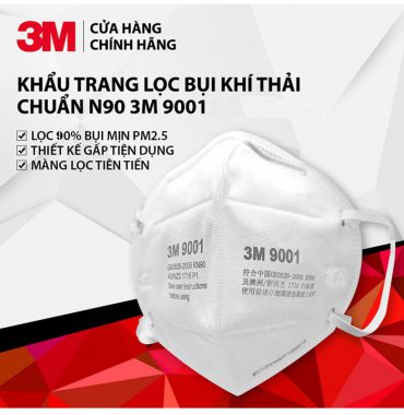 khẩu trang chính hãng 3m
